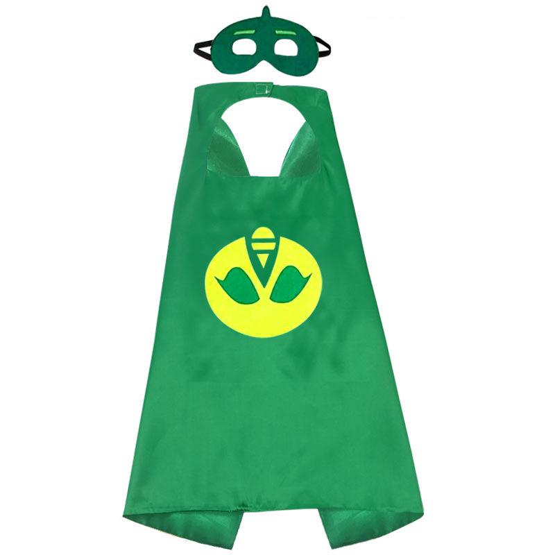 June 1 Kids' Hero Anime Cape: Cartoon Superman, Captain America, Hulk Costume