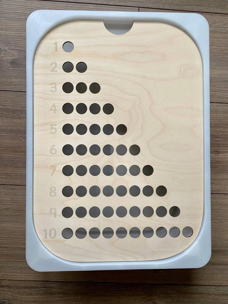 Children's Wooden Sensory Tray Game: Parent-Child Interactive Early Learning Toy