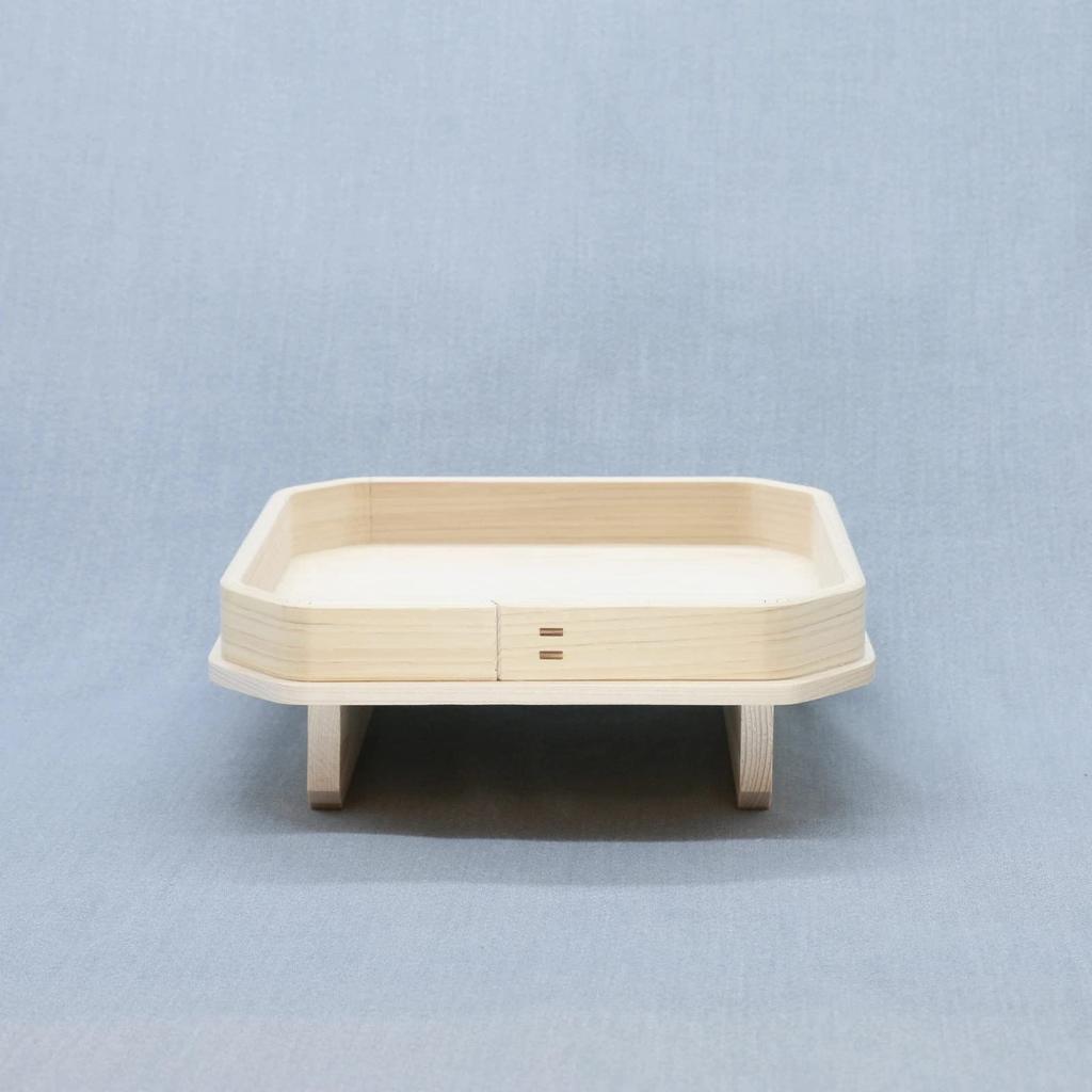Kamidana no Sato Two-legged Sanpo 7-inch Three-sided Yoshino Hinoki