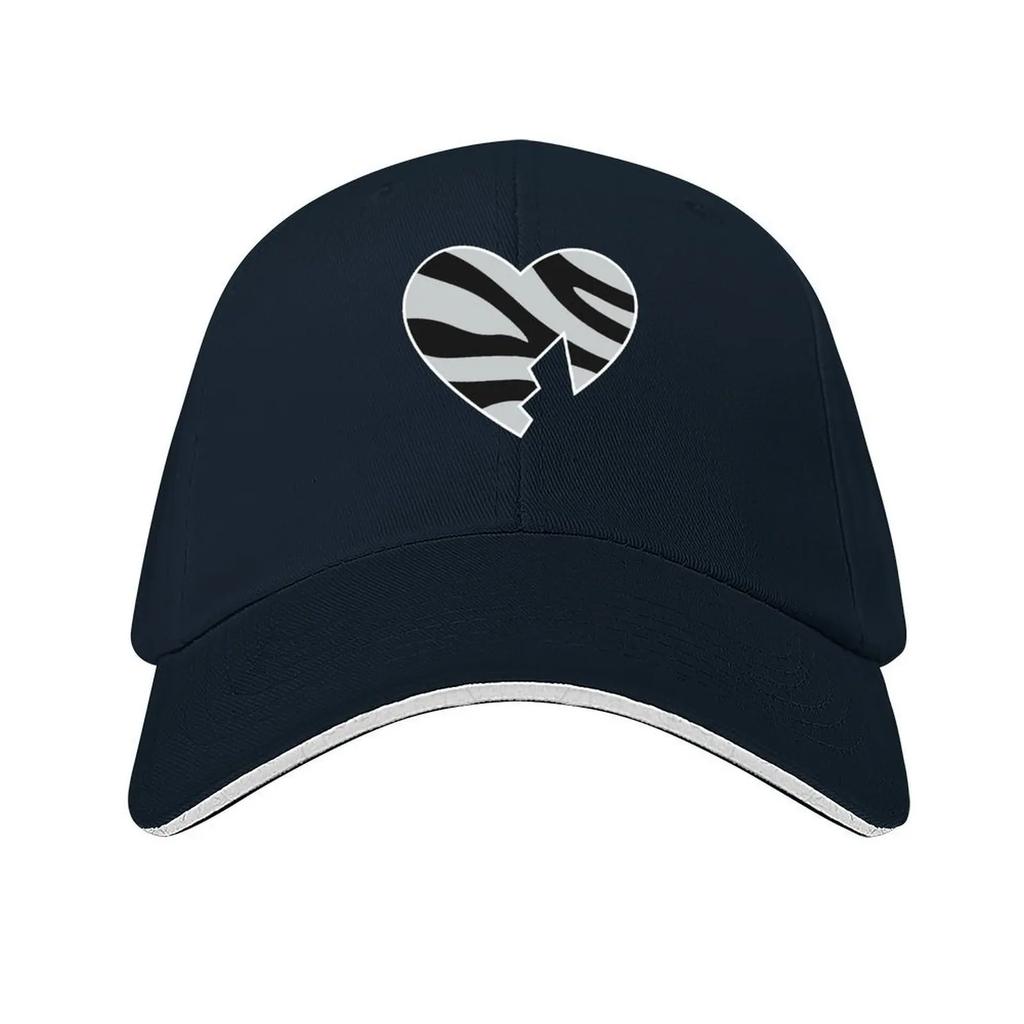 HBK BB BlackWhite Heart Collage Baseball Cap Rugby luxury caps funny hat Dropshipping For Women Unisexs