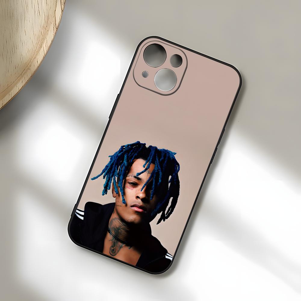 

Rapper XXXTENTACION Phone Case For IPhone 17 Pro Max 15 Pro 16 14 Plus 12 13 Mini 11 Pro Shockproof Soft Cover iPhoneXS Max