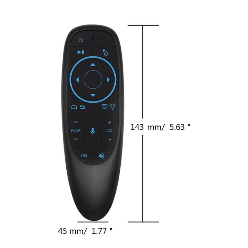 G10S PROBT Remote Control 2.4G Wireless Voice Air Mouse Remote Gyroscope Backlit BLE5.0 Remote Control