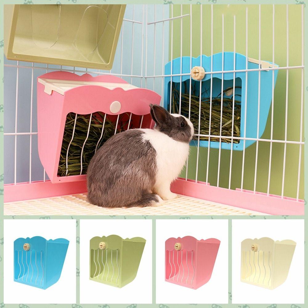 Hanging Rabbit Hay Holder Large Capacity Animal Hay Feeder  For Ferret Bunny Chinchillas