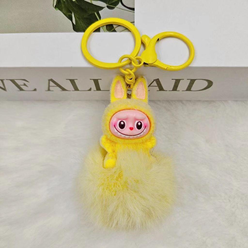 Plush Fabric, Woolen Ball, Keychain Pendant, Car Hanging Accessory, Teenage Backpack Hanging Accessory, Student Best Friend, Couple Gift