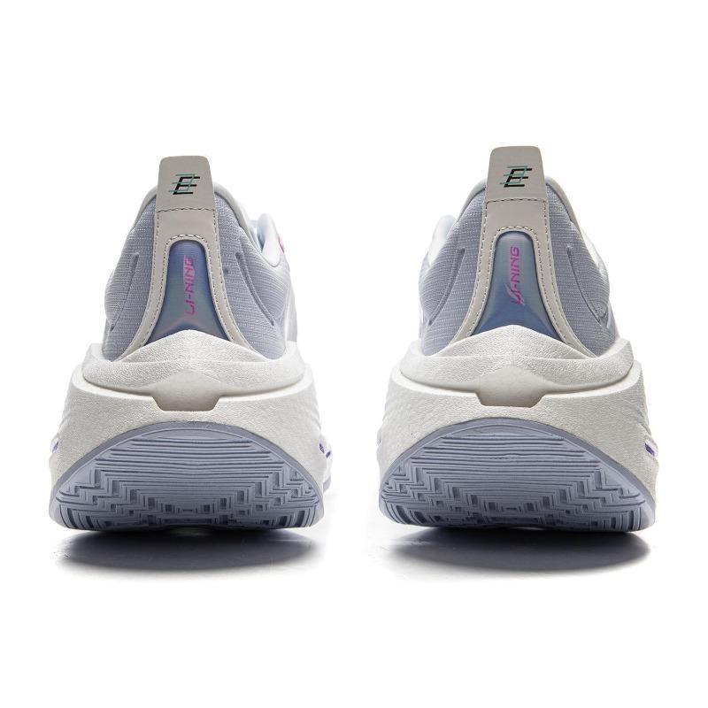 Li-Ning Jueying 3 ESSENTIELLE Herren Niedrige Renn-Laufschuhe Weiß Lila ARRV003-1