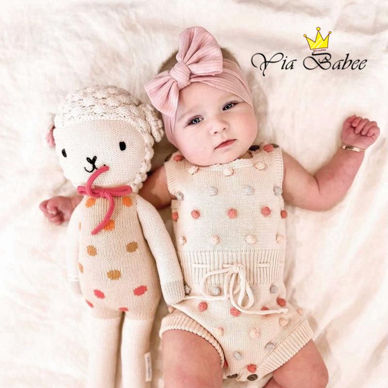 Baby Headband: Cute Fontanelle Protection Bow for Kids - Wide, Lightweight, Non-Tightening for Spring/Summer