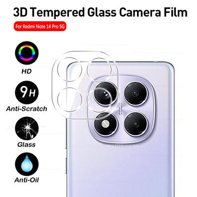 1-3PCS 3D Camera Glass Protector For Xiaomi Redmi Note 14 Pro+ Note14 Pro Plus 5G Note13Pro 13Pro 4G Case Friendly HD Lens Glass