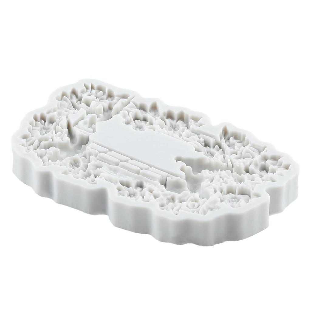 Door Window Silicone Mold Bird Fondant Molds Cake Decorating Tools Theme Cake Dessert Decorated Chocolate Candy Mold