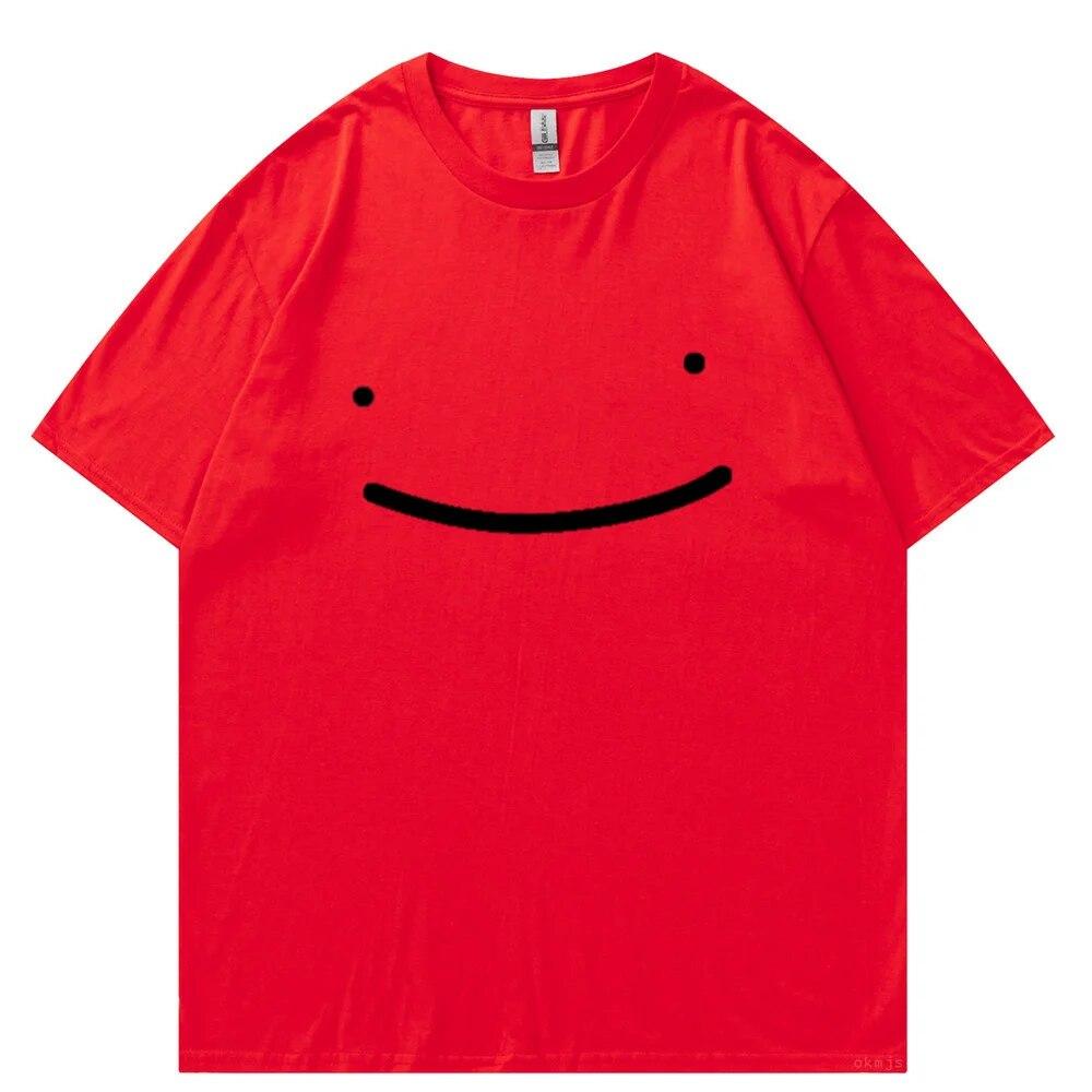 Dream Merch Trička Unisex WoUnisex Trička Harajuku s krátkým rukávem Street Ležérní Móda Oversized oblečení Top Trička s krátkým rukávem