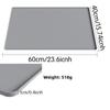 Kitchen Silicone Coasters for Home Use, Non-slip, Anti-scald, Heat-insulating Mat, Coffee Cup Tray, Water-draining, Table Protec
