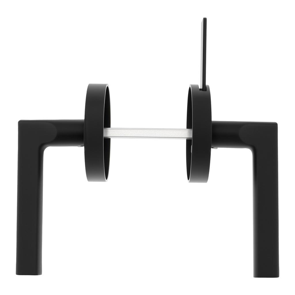 Heavy Duty Double Sided Swinging Gate Latch Black Self Locking Includes Screws Wrench Wood Fence Garden Backyard