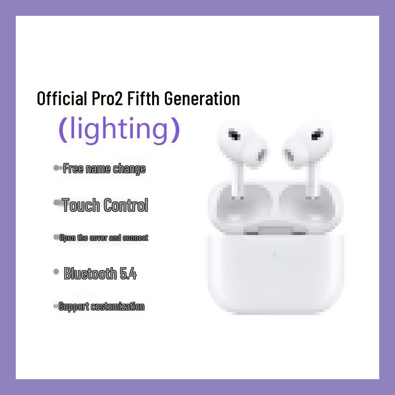 

6th Gen Pro2 Wireless Bluetooth Headphones with Active Noise Cancellation - Compatible with Apple Devices Device Only