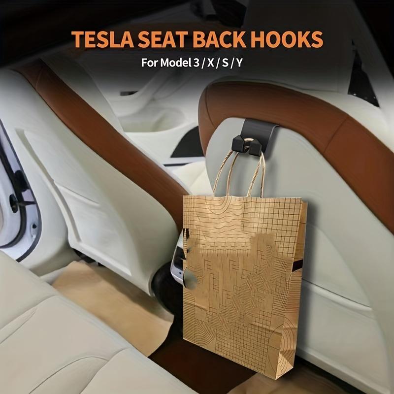 Seat Hanger Headrest Hanger Mount Holder Grocery Bag Umbrella Hook Headrest Bag Organizer Hanger Holder For Tesla Model 3 Y