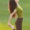 Women's Hollow-out Yoga Top with Short Sleeves - Slimming High-End Pilates Fitness Vest