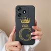 For Tecno Spark 10 4G 5G 10Pro 10C Case Couple Letter Upgrade Full Protection Liquid Silicone Cover For Tecno Spark10 10 Pro C