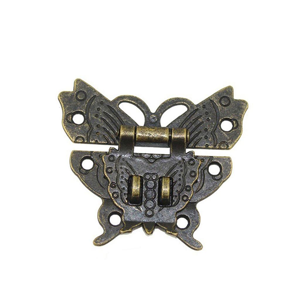 Jewelry Box Hardware Decorate Brass Household Gift Box Furniture  Lock Clasp Lock Buckle Hasps