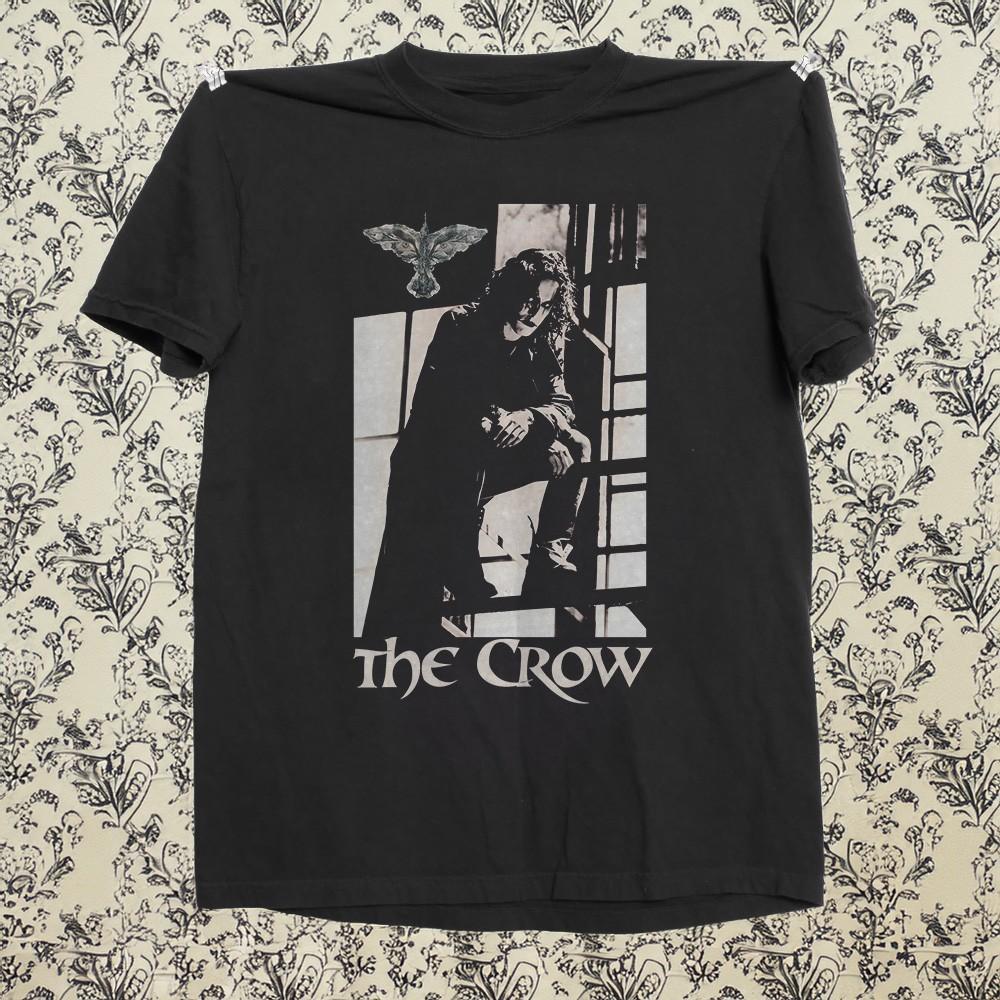 NEW! The Crow Movie Unisex Black T-shirt Size S-5XL