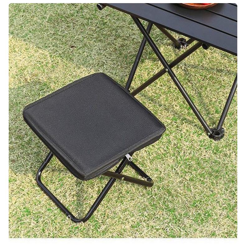 Compact Foldable Mini Stool with Handbag - Portable for Outdoors and Travel