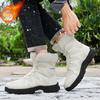 Winter large size velvet thickened cold-proof and warm snow boots comfortable non-slip and wear-resistant large cotton boots