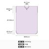Bloom Gauze Wearable Bath Gauze Wrap Cotton Dress, Towel, Loungewear, Dress, Towel, Women's, Gauze, Quick-Drying, 100% (Lilac)