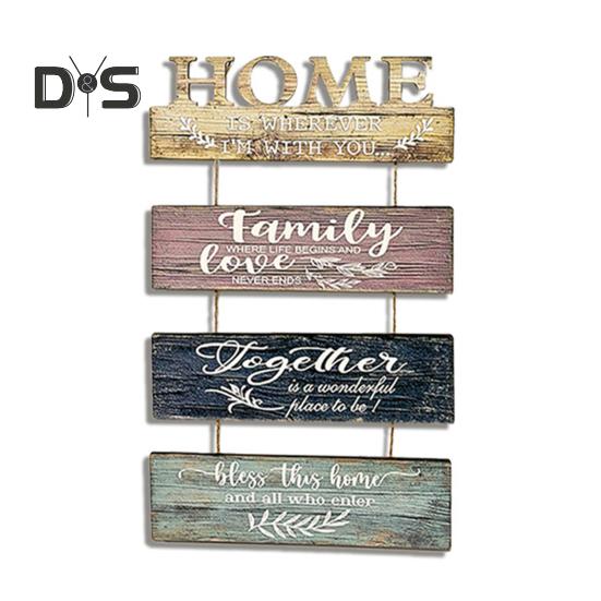 

Приветственный знак для крыльца, деревенский подвесной деревянный знак, вертикальные веревочные таблички для декора стены кухни фермерского дома цвет старого дерева