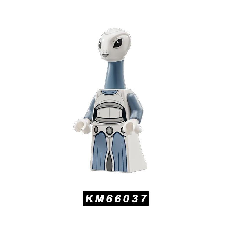 Star Wars Film Bausteine Figuren Skywalker Schlacht Montage Spielzeug KM66037-66044 Set 8 Stück