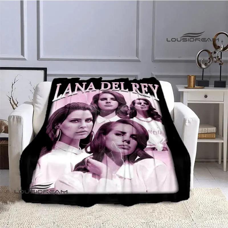 Lana Del Rey Coperta stampata sottile Morbida e confortevole Coperta per casa, viaggio, biancheria da letto regalo di compleanno
