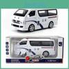 Car Alloy Model Toyota Hiace Delivery Van With Sound Light For Collectors Kids