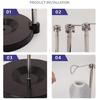 Cone Spool Thread Holder Stand Smoother Feed Thread Spool Holder Detachable Thread Rack Sewing Thread Holder Stand