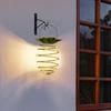 Spiral Lantern Light Solar Powered Pineapple Lamp Spiral LED Lanterns Outdoor Decorative String Wire Lights For Garden Patio