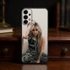 Star Singer Avril Lavigne Phone Case For Samsung S25,24,23,22,30,21,10,9,Ultra,Plus,Lite Soft Black Case
