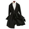 Double-sided woolen coat women's medium and long autumn new light luxury woolen coat small man