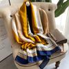 180*90cm Fashion Luxury Brand Scarf Women Shawl  Wrap Spring Muffler Hijab Bufanda Foulard Female Bandana Beach Stoles  Silk