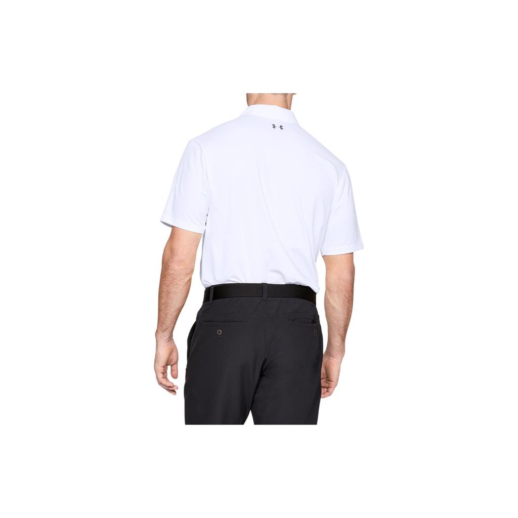 Under Armour Performance 2.0 Regular Fit Straight Leg Golf Polo Men Tops White 1342080-100