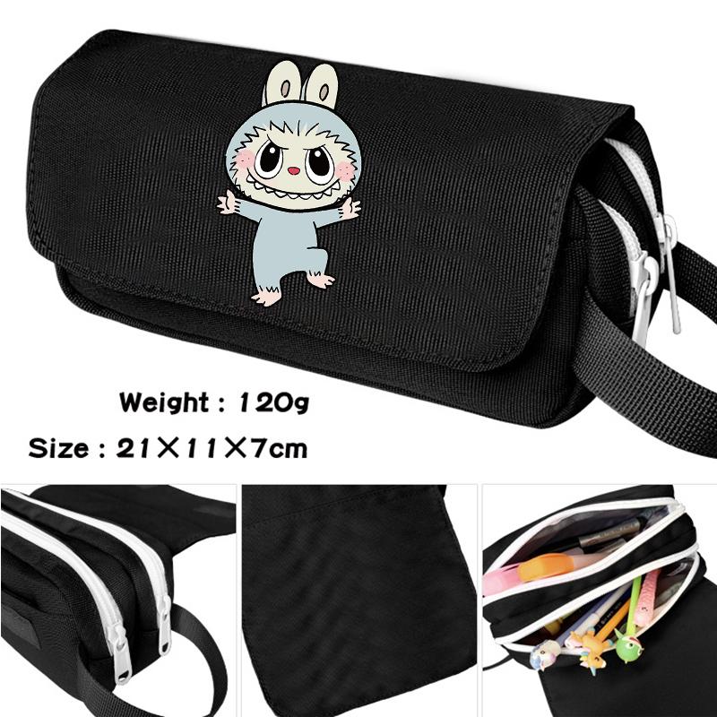 

Cartoon Cute printed Canvas Pencil Case Light Weight Supplies Stationery School Pencil Bag for Student Boy Girl Kid Gift