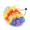 Dog Clown Wig Cute Attractive Unique Pet Funny Wig with Collar and Tie for Small Dogs Cats