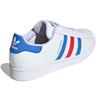 Adidas Superstar White True Blue Red Unisex Sneakers Footwear-White Gold-Metallic H68095