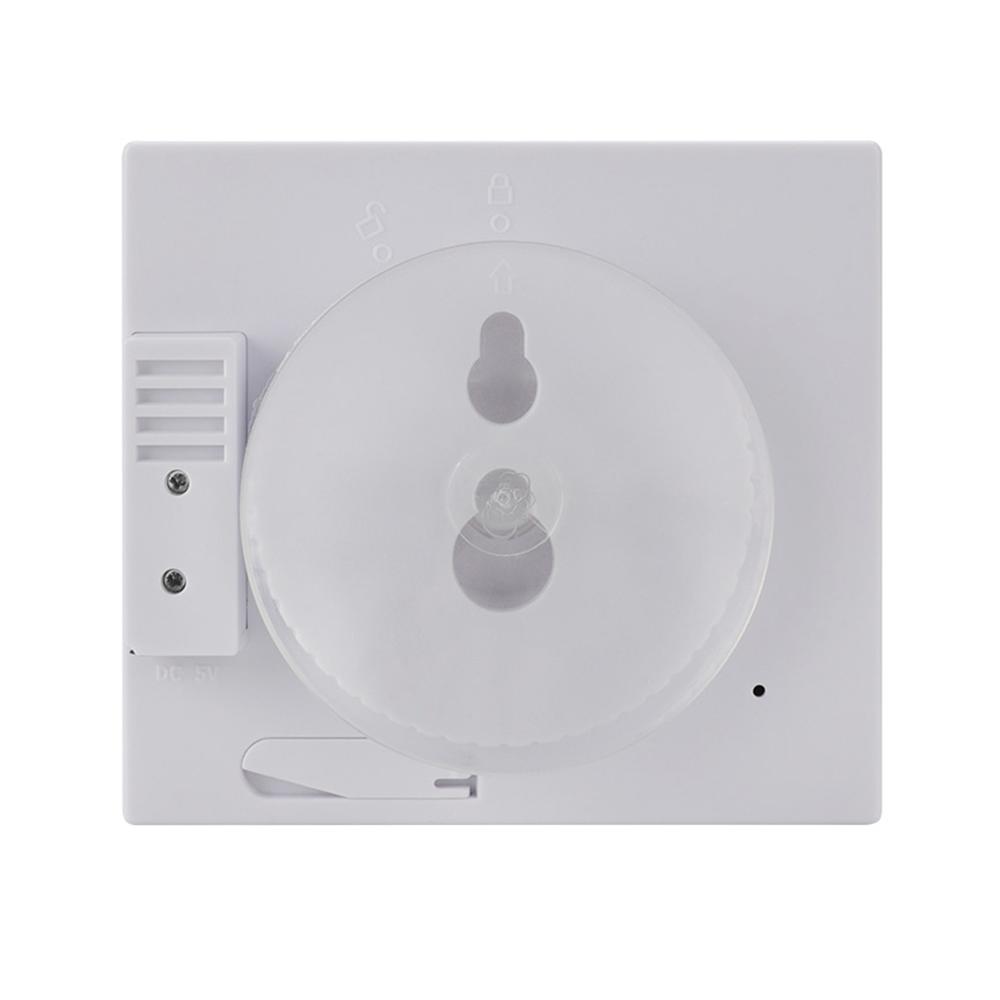 Digital Clock Temperature and Humidity Display Waterproof Wall Clock Indoor Thermometer with LCD