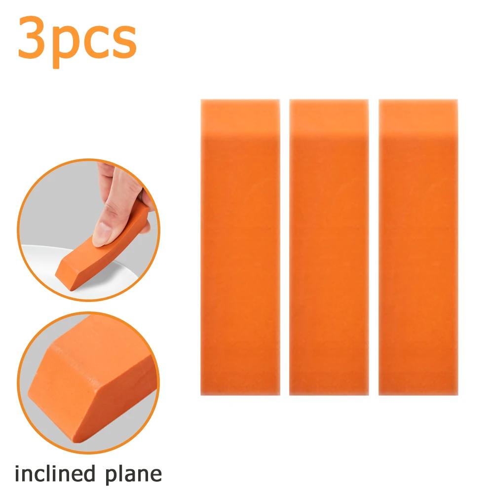 10pcs Easy Limescale Eraser Bathroom Glass Rust Remover Rubber Eraser Household Kitchen Cleaning Tools for Pot Scale Rust Brush