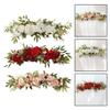 Captivating Beauty Artificial Rose Flower Swag for Indoor and Outdoor Use