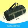 Large Capacity Wear-Resistant Canvas Tool Bag for Electricians and Woodworkers with Multi-Function Storage