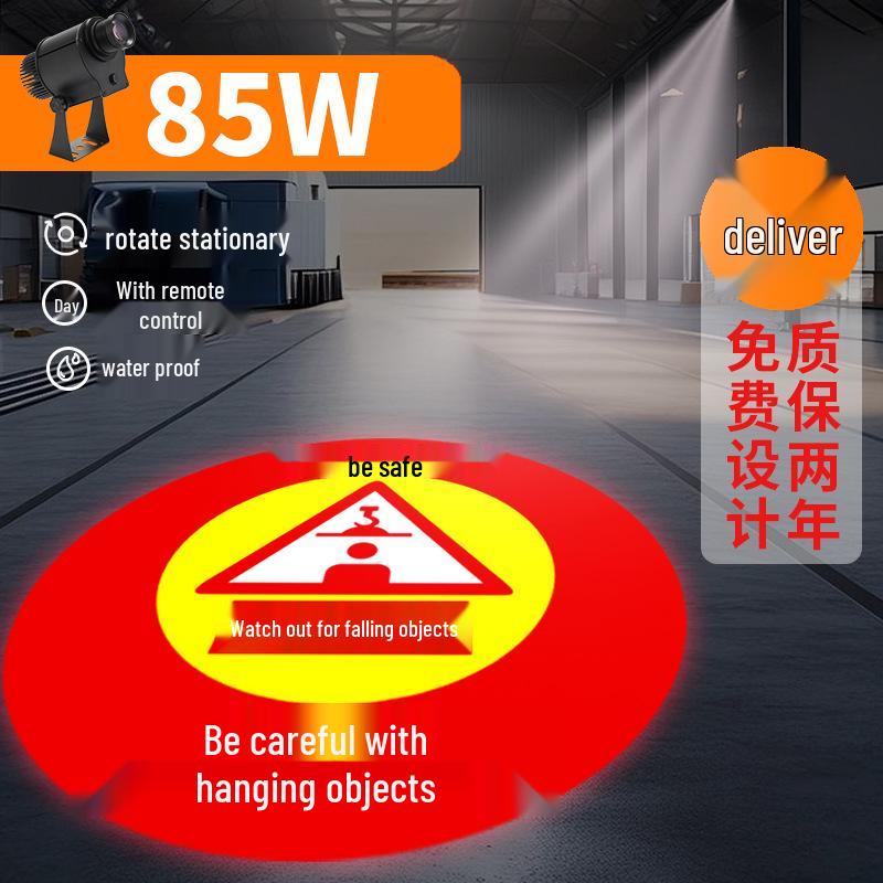 Industrial Safety Projector Light for Outdoor Crane and Forklift Applications