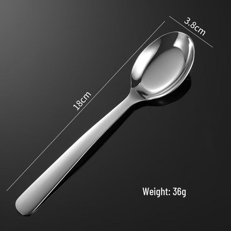 Qianxing 304 Stainless Steel Long Handle Flat Bottom Spoons