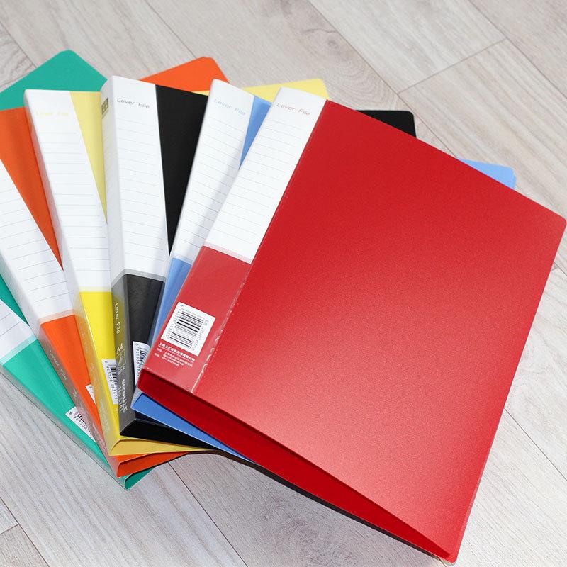 A4 Multi-color Thick Double Clip Document Holder for Office