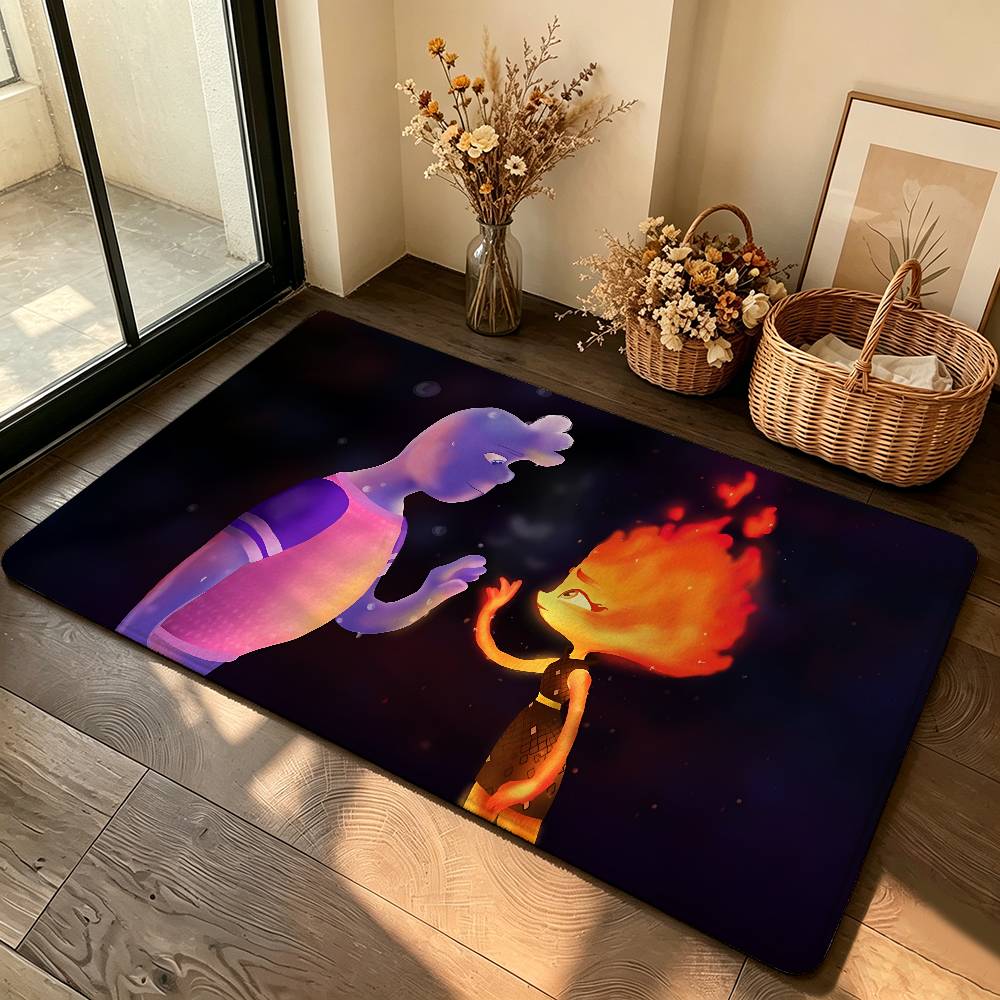Cute E-elementalS Cute Carpet Bathroom Anti-slip Mat Door Mat Home Decoration Mat Entrance Door Mat Scratch-resistant Door Mat