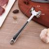 1PC Kitchen Meat Hammer Solid Steak Hammer Steak Hammer Rib Breaker Meat Rejuvenation Hammer Household Meat Loosing Hammer Double-sided Meat Hammer