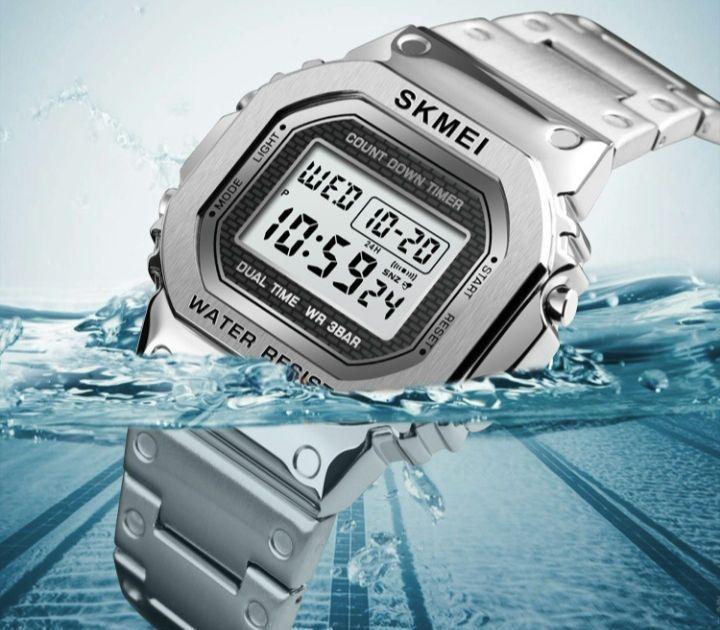 

[USED] Full Metal Digital Watch G&Shock Homage Imported Men s Cassette Cassette