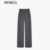 MO&Co. Women's High-Waist Wide-Leg Trousers MBE3PAT006