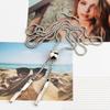 Sexy Bolo Tie Necklace Bead Cool Collar Chain Delicate Lariat Bead Chokers