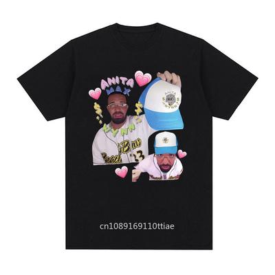 Rapper Drake and Anita Max Wynn Love Funny Meme Graphic T Shirt for Men Women Casual Oversized Unisex T-Shirt Fashion Vintage Tees Tops